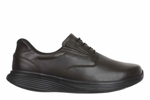 MBT SF-100 Freizeitschuhe für Herren im klassischen Stil. Physiologische und Bequeme Schuhe Stabilität mit Wippsohle. Freizeitschuhe mit Schnürung. Farbe: Schwarz. von MBT