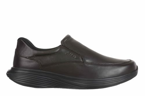 MBT SF-200 Slip On Herren-Schnürlose Schuhe für den Alltag. Anatomische und Bequeme Wanderschuhe. Physiologischer Komfort und Stabilität mit Einer Balanciersohle ohne Schnürsenkel. Farbe: Schwarz. von MBT
