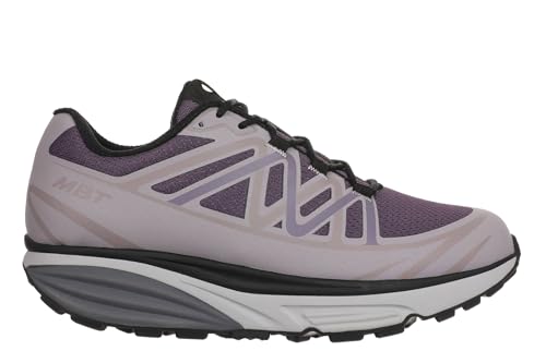 MBT Simba ATR 2 SYM Damenschuhe. Anatomische und Bequeme Trekking-Sneakers. Physiologische Schuhe für Komfort und Stabilität mit Wippensohle. Bergschuhe. Lila von MBT