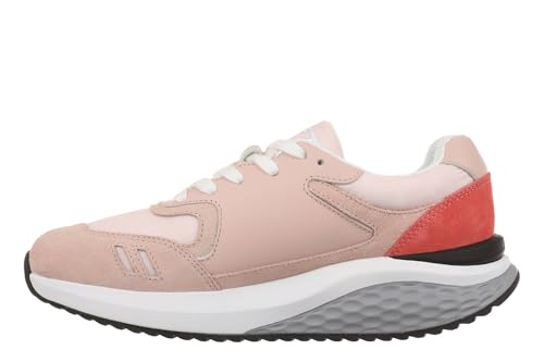 MBT SOHO 1996 Freizeitschuhe für Damen im modernen Stil. Anatomische und Bequeme Sportschuhe. Physiologisches Schuhwerk für Komfort und Stabilität mit gebogener Sohle. Sneakers mit Schnürung. Rosa von MBT