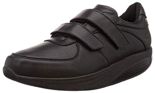 MBT Unisex - Erwachsene Funktionsklettschuhe KARIBU 17 Velcro Strap Unisex,Level 3,abroll,Schuhe,Arbeitsschuhe,Schwarz (Black),47 EU / 12 UK von MBT