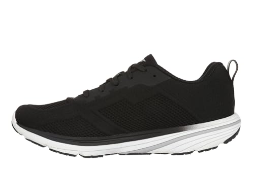 MBT Wave III LACE UP Sportschuhe für Damen. Bequeme und anatomische Freizeitschuhe. Physiologisches Schuhwerk für Komfort und Stabilität mit gebogener Sohle. Sneakers zum Laufen und Gehen. Schwarz von MBT