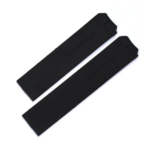 MBUIOPJ Silikonarmband kompatibel mit Tissot 1853 Tengzhi T-Touch Original T013 Gummi-Uhrenarmband T047T081T33 Herrenarmband Zubehör 20 mm 21 mm(Black no clasp,21mm) von MBUIOPJ