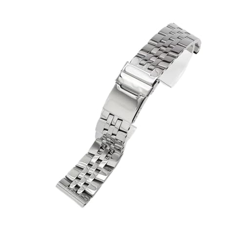 MBUIOPJ Uhrenarmband aus massivem Edelstahl for Herren, kompatibel mit Breitling Avengers Super Challenger Aviation Mechanical Timing 20 22 mm 24 mm(22mm) von MBUIOPJ