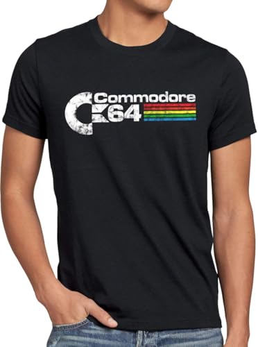 A.N.T. C64 Retro Men's T-T-Shirts Hemden Basic Home Computer Logo(Medium) von MBXLDGFD