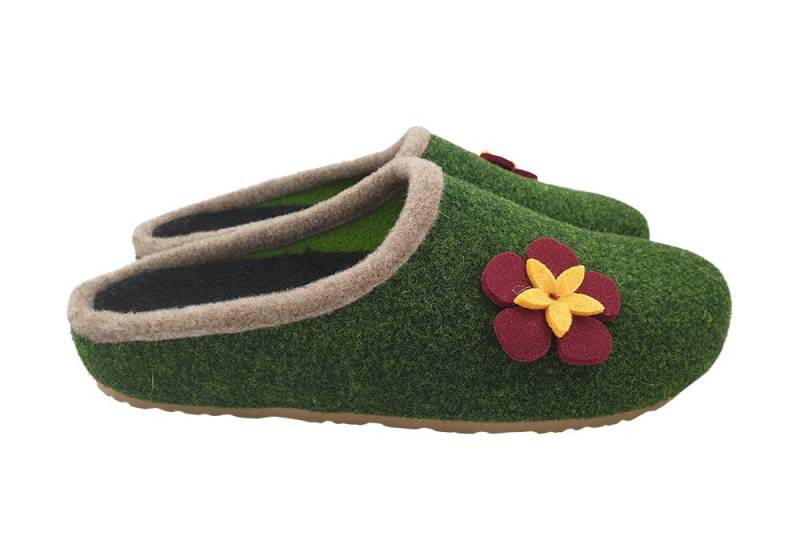 Mb Clogs, Clogs Hausschuhe in Olive Mb Clogs, Clogs Hausschuhe in Olive von MBclogs