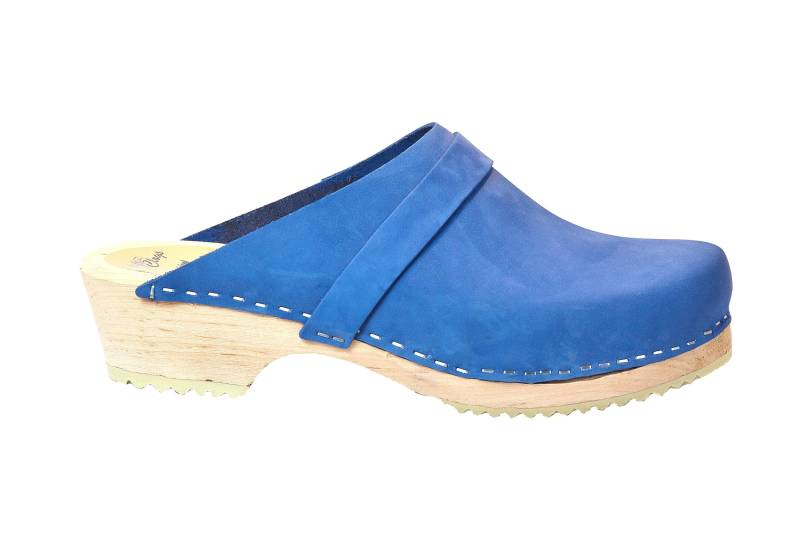 Mb Clogs, Damenclogs, Herrenclogsnubukleder Ocean von MBclogs