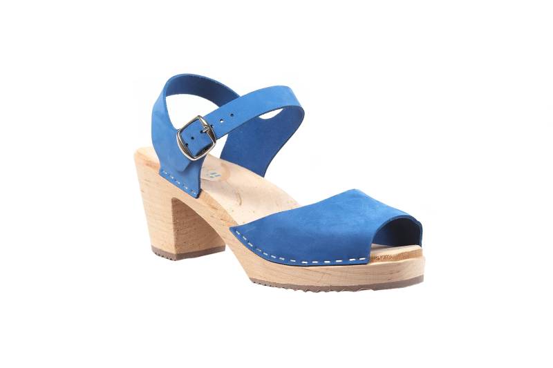 Mb Clogs, Damenclogs, Sandalette Ocean Blau von MBclogs