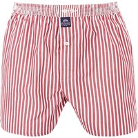 MC ALSON Herren Boxershorts rot Baumwolle Gestreift von MC ALSON