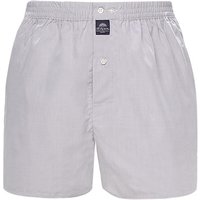 MC ALSON Herren Boxershorts grau Baumwolle unifarben von MC ALSON