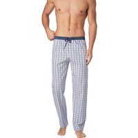 MC ALSON Herren Pyjamahose blau Baumwolle & Mix Kariert von MC ALSON