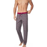 MC ALSON Herren Pyjamahose blau Baumwolle & Mix kariert von MC ALSON