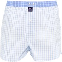 MC ALSON Herren Boxershorts blau Reine Baumwolle Gemustert von MC ALSON