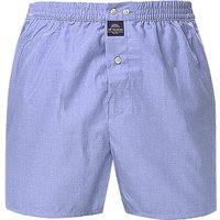 MC ALSON Herren Boxershorts blau Baumwolle unifarben von MC ALSON