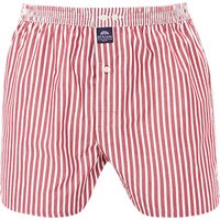 MC ALSON Herren Boxershorts rot Reine Baumwolle Gestreift MC ALSON Herren Boxershorts rot Reine Baumwolle Gestreift von MC ALSON