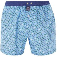 MC ALSON Herren Boxershorts blau Baumwolle Geprintet von MC ALSON