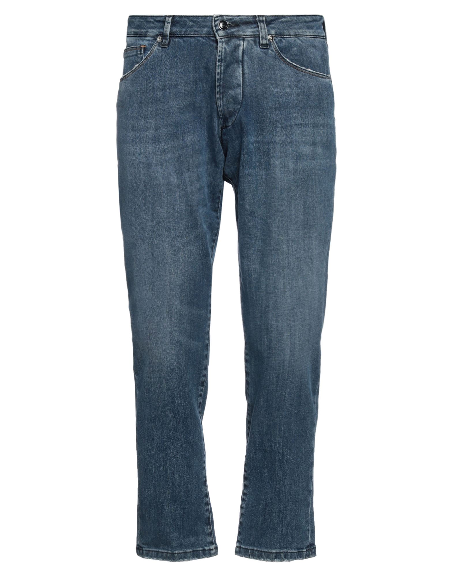 MC DENIMERIE Cropped Jeans Herren Blau von MC DENIMERIE