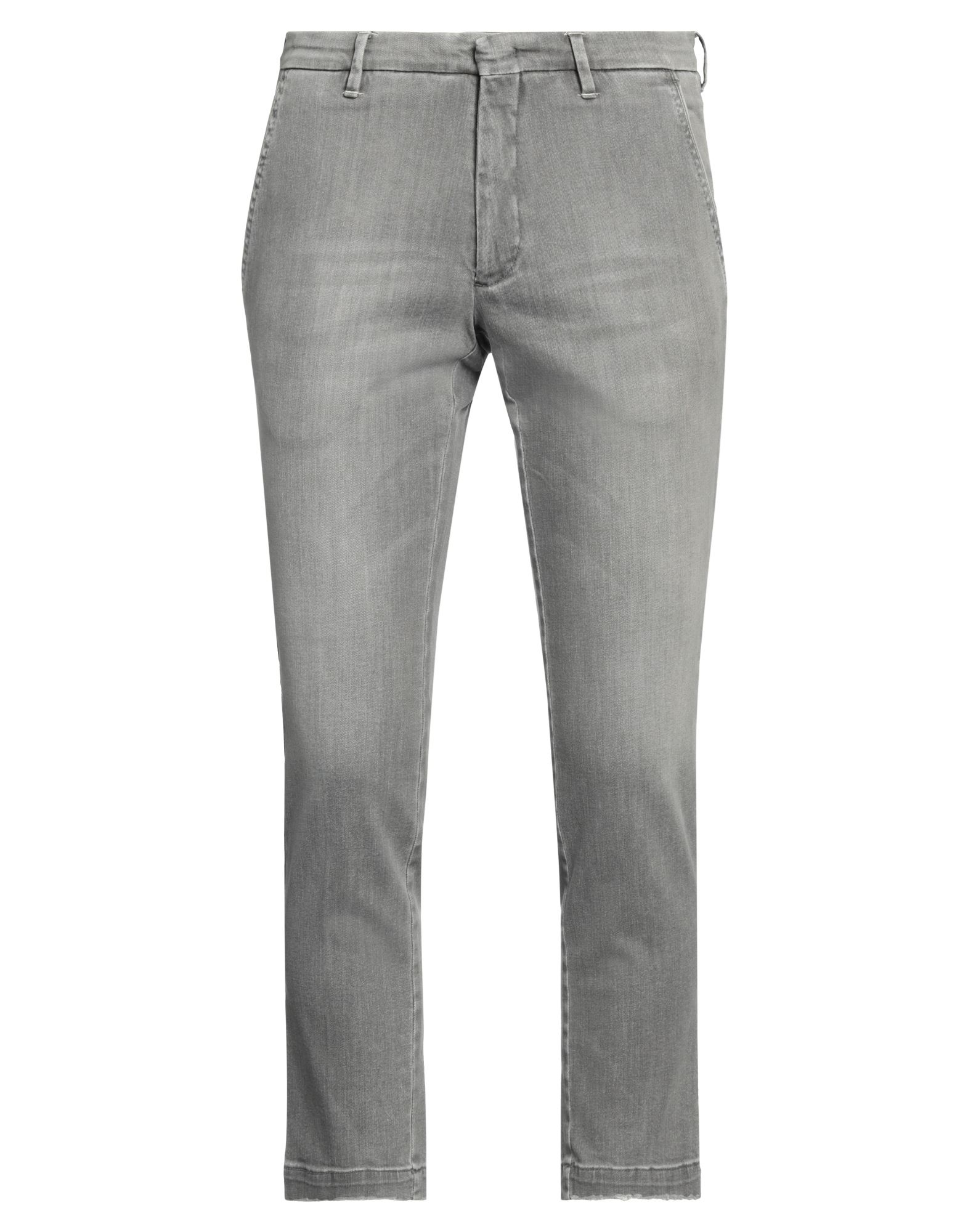 MC DENIMERIE Cropped Jeans Herren Grau von MC DENIMERIE