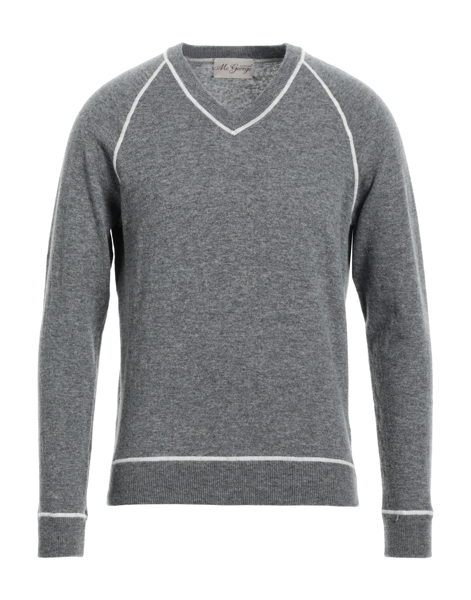 MC GEORGE Pullover Herren Grau von MC GEORGE