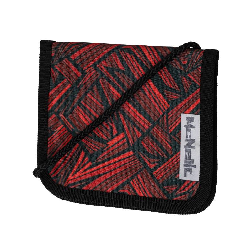 MC NEILL - Brustbeutel ZACK rot/schwarz von MC NEILL