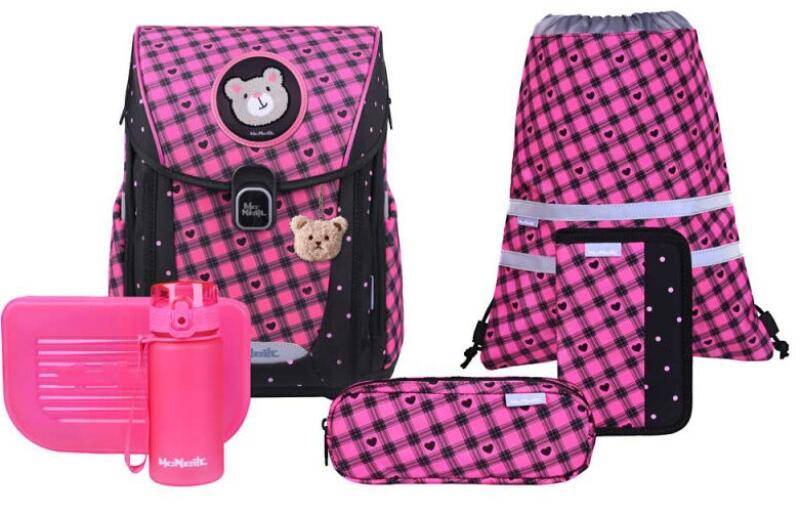 MC NEILL - Mc Neill Buddy Schultaschenset Primo 9tlg Pink von MC NEILL