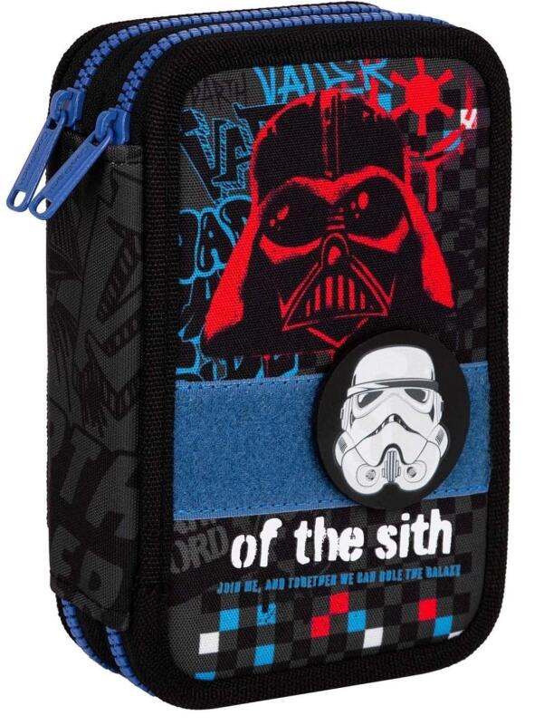 MC NEILL - Mc Neill Darth Vader Design Nr. 272 Etui gefüllt, Jumper mit 2 Reißverschlüssen schwarz Gelb von MC NEILL