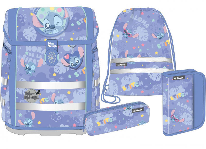 MC NEILL - Mc Neill Disney-Stitch ll Perfecto 5 tlg. 1250g 22l Lila von MC NEILL