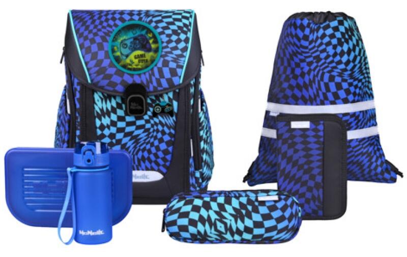 MC NEILL - Mc Neill Gamer Schultaschenset Primo 9tlg Blau von MC NEILL