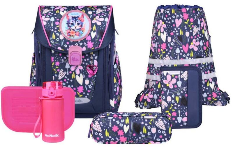 MC NEILL - Mc Neill In the garden Schultaschenset Primo 9tlg Blau von MC NEILL