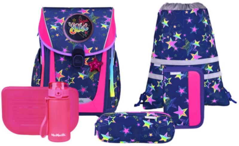 MC NEILL - Mc Neill Stars Schultaschenset Primo 9tlg Blau von MC NEILL