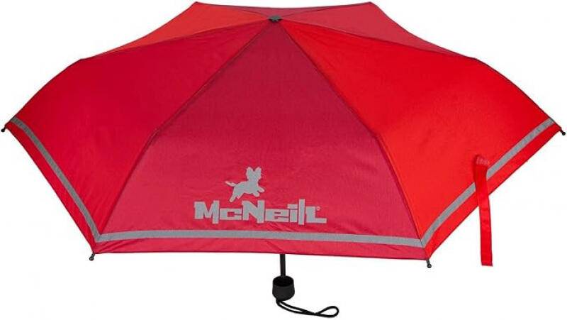 MC NEILL - Mc Neill Unisex Taschenschirm mit Hülle rot Rot von MC NEILL