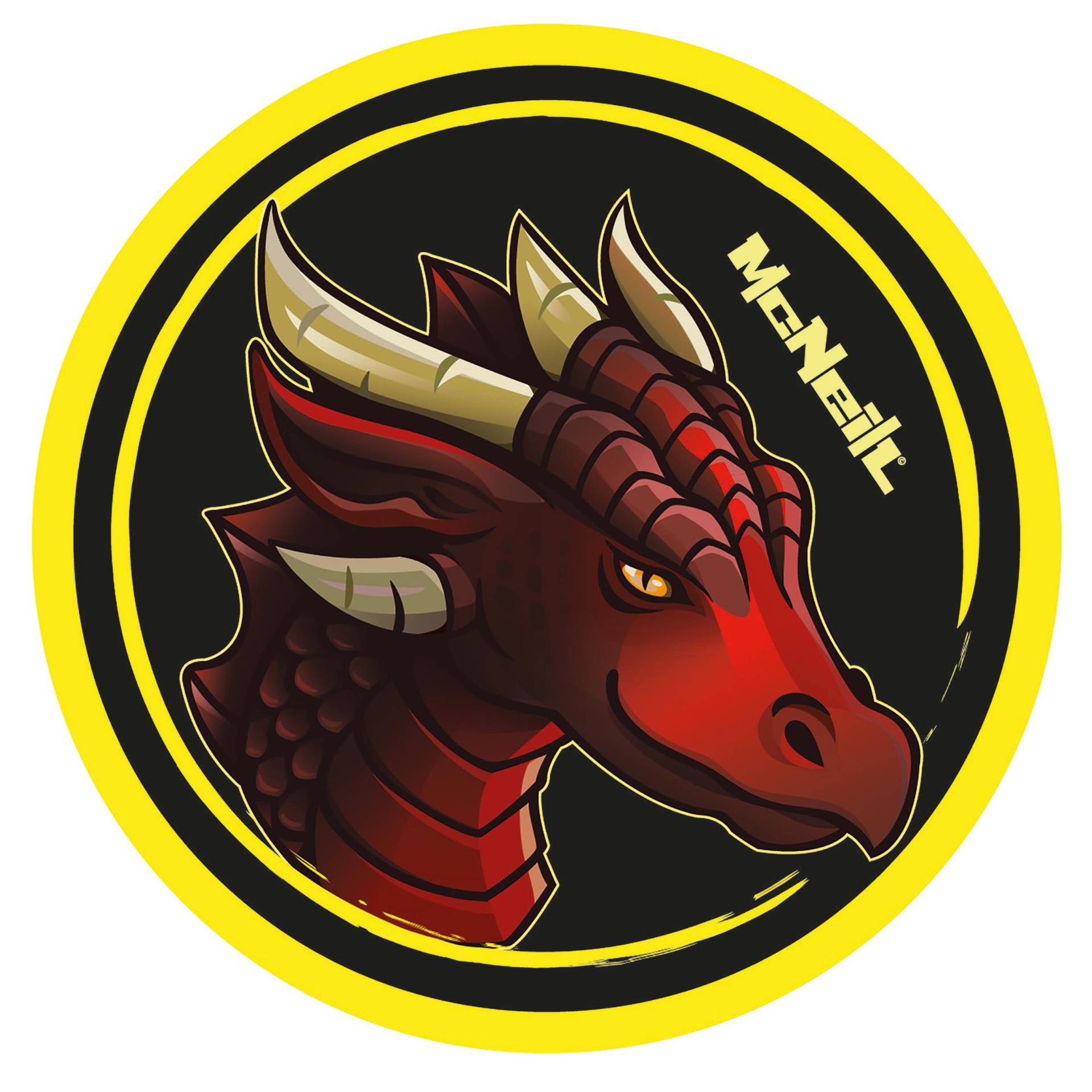 MC NEILL - McAddys zu Schulranzen Ninja: Dragon-Kopf Multicolor von MC NEILL