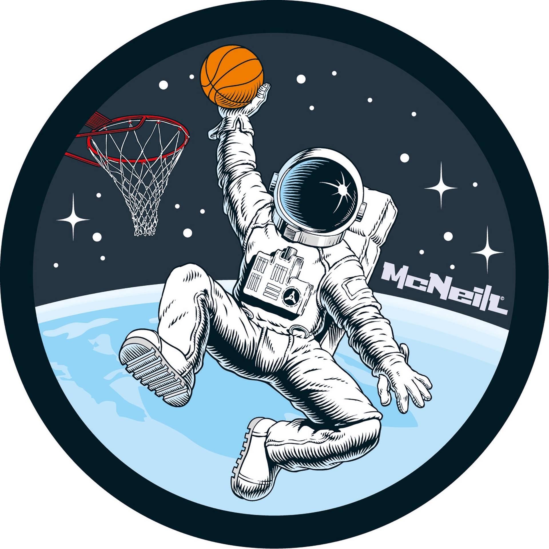 MC NEILL - McAddys zu Schulranzen Space: Astronaut,Basket Multicolor von MC NEILL