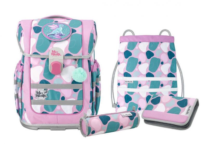 MC NEILL - McNeill Barba Schulrucksackset 5tlg. Ergo Complete 1150g 20l rosa Rose von MC NEILL