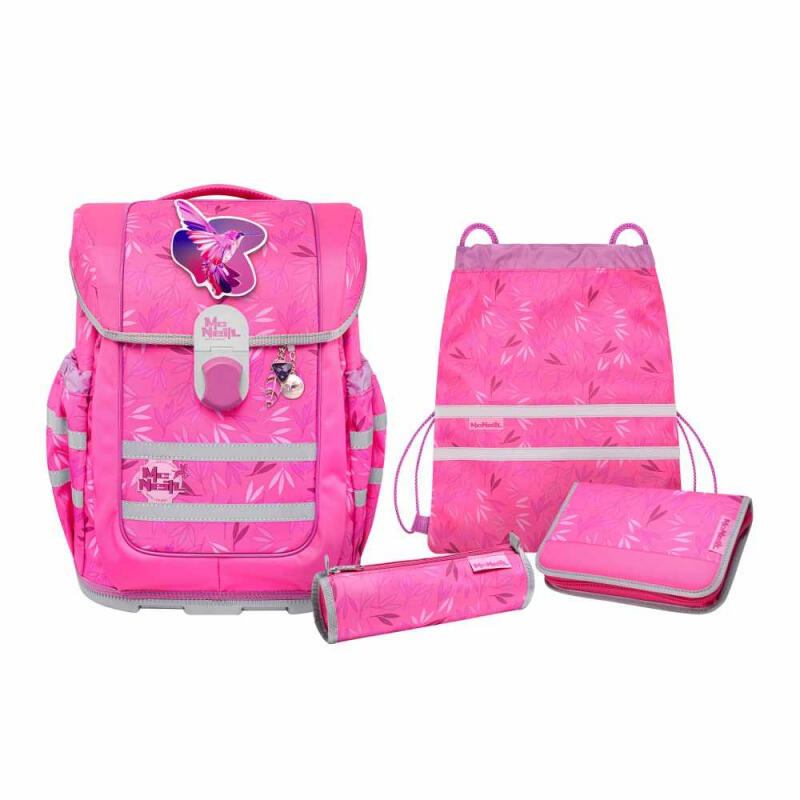 MC NEILL - McNeill Birdy Schultaschenset 5tlg Ergo Complete Pink von MC NEILL