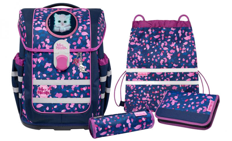 MC NEILL - McNeill Dream Schulrucksackset 5tlg. Ergo Complete 1150g 20l lila Lila von MC NEILL