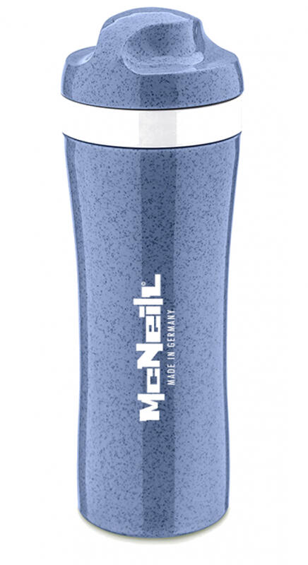 MC NEILL - McNeill Koziol Oase Trinkflasche 425ml organic blue Blau von MC NEILL