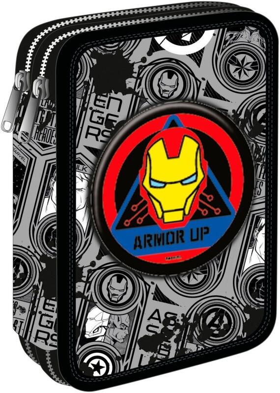 MC NEILL - McNeill Marvel Avengers Jumper XL gefülltes Schüleretui mit Mc Addy Schwarz von MC NEILL