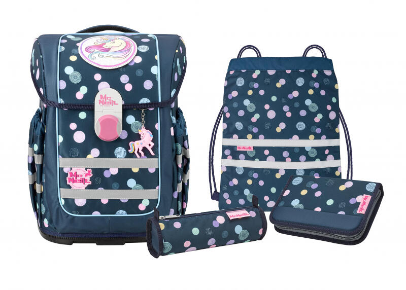 MC NEILL - McNeill Polly Schulrucksackset 5tlg. Ergo Complete 1150g 20l blau Blau von MC NEILL