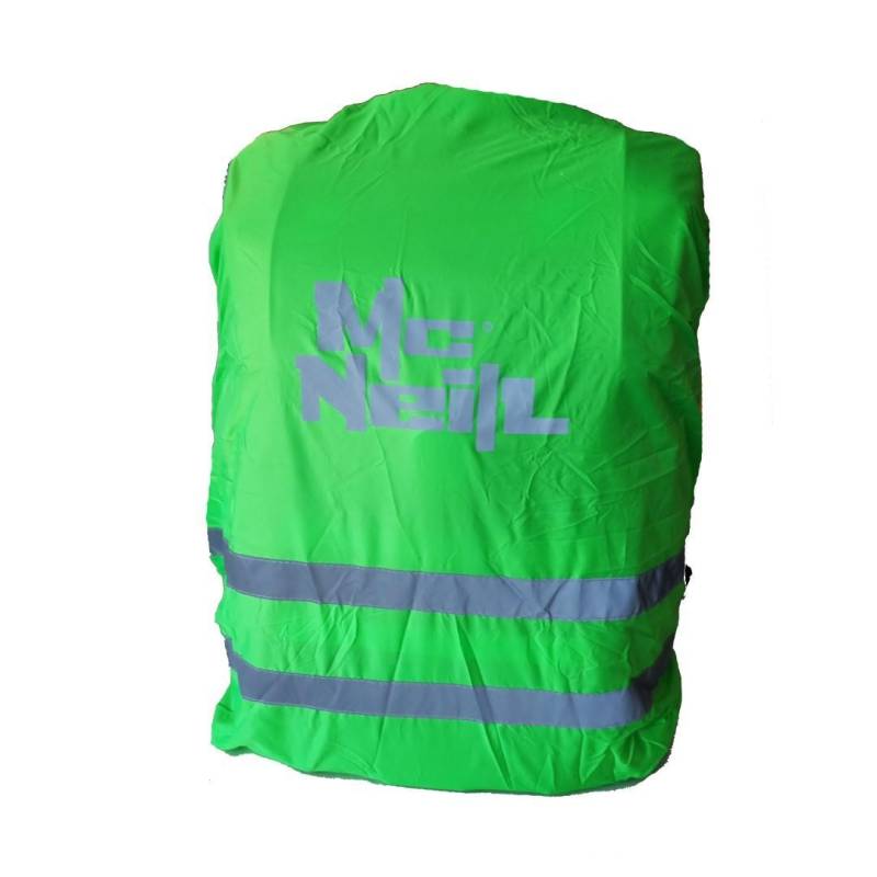 MC NEILL - Regenhaube mit reflektierendem Logo grün Grün von MC NEILL