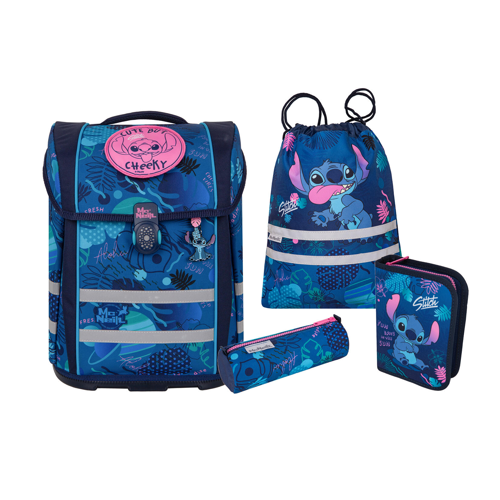 MC NEILL - Set PERFECTO, 5tlg. DISNEY-STITCH Blau von MC NEILL