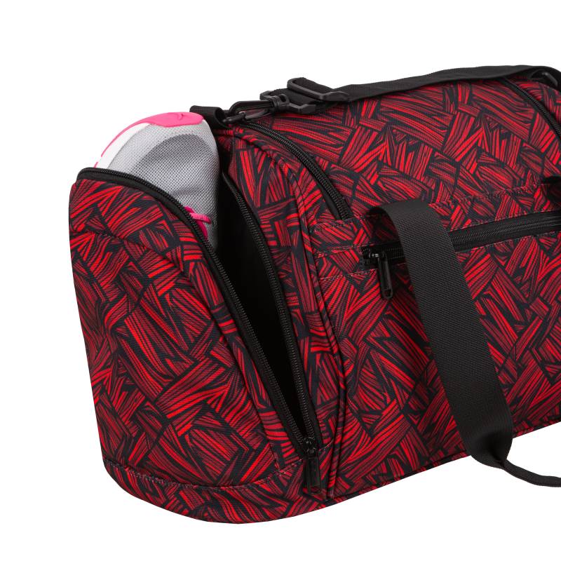 MC NEILL - Sporttasche neu, ZACK rot/schwarz von MC NEILL