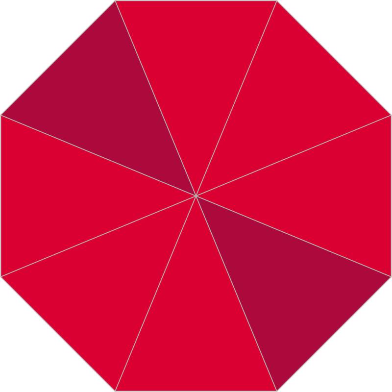 MC NEILL - Taschenschirm mit Hülle LUCKY 2 Original von MC NEILL