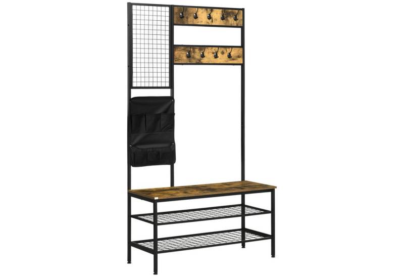 MC Star Tragetasche aus Stahl, rustikal-braun, robust & vielseitig einsetzbar von MC Star