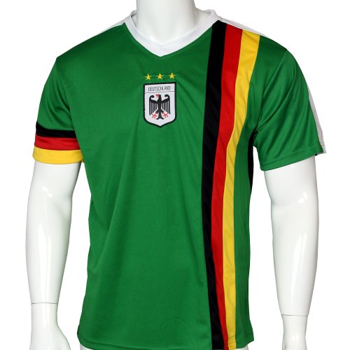 DEUTSCHLAND WM 2014, Trikot grün mit Mesh-Einsätzen, UNISEX, Gr. M DEUTSCHLAND WM 2014, Trikot grün mit Mesh-Einsätzen, UNISEX, Gr. M von MC-Trend-Handels GmbH