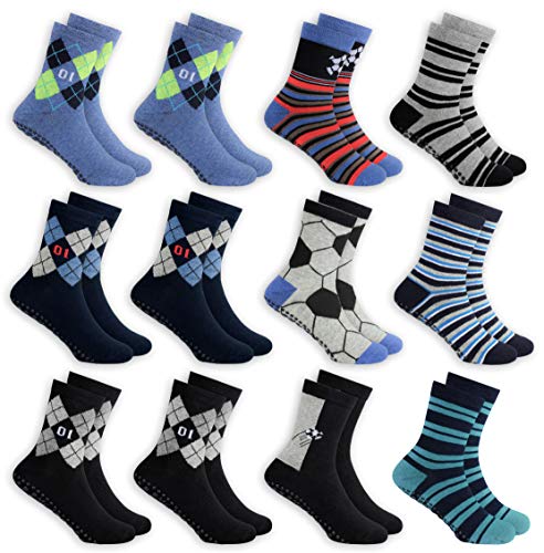 MC.TAM Socken Jungen Anti-Rutsch von MC.TAM