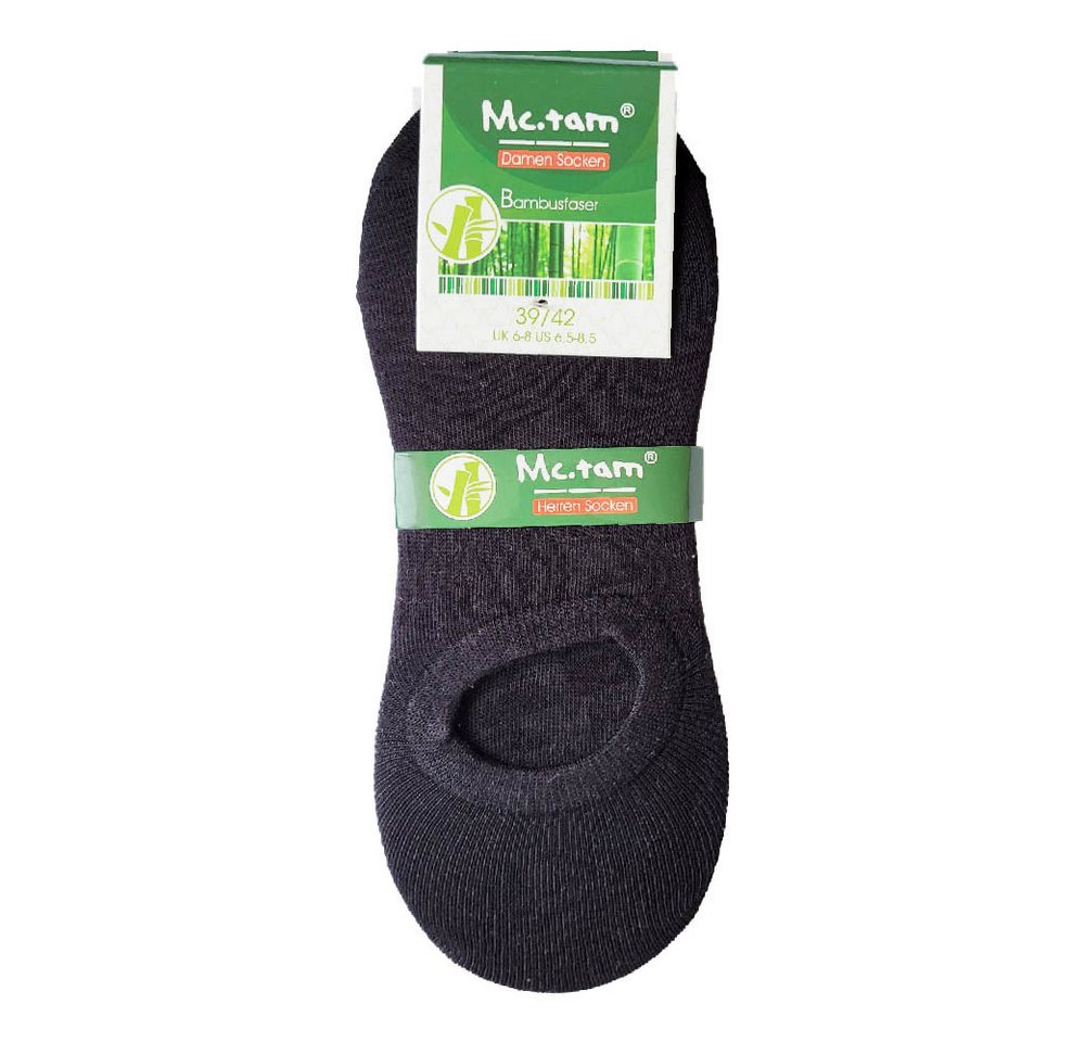 MC.TAM Socken McTam Damen Socken Bambusfaser, Bambus socken 3 er Pack Gr. 35-38 von MC.TAM