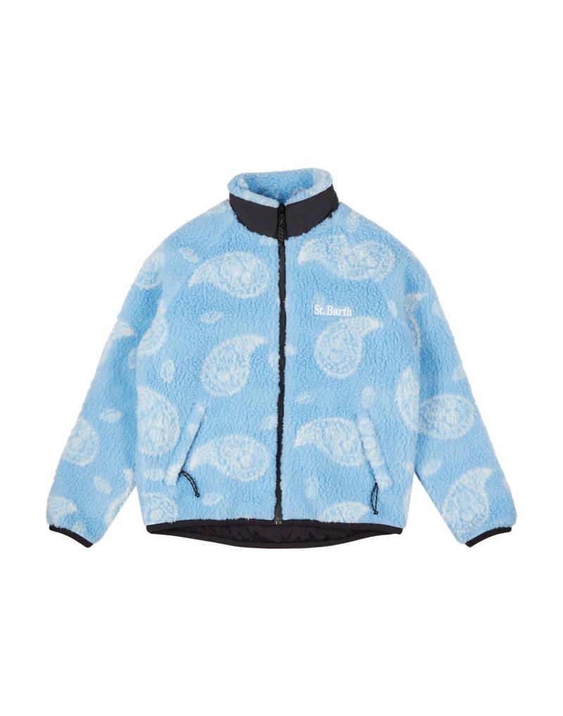 MC2 SAINT BARTH Shearling- & Kunstfell Kinder Azurblau von MC2 SAINT BARTH