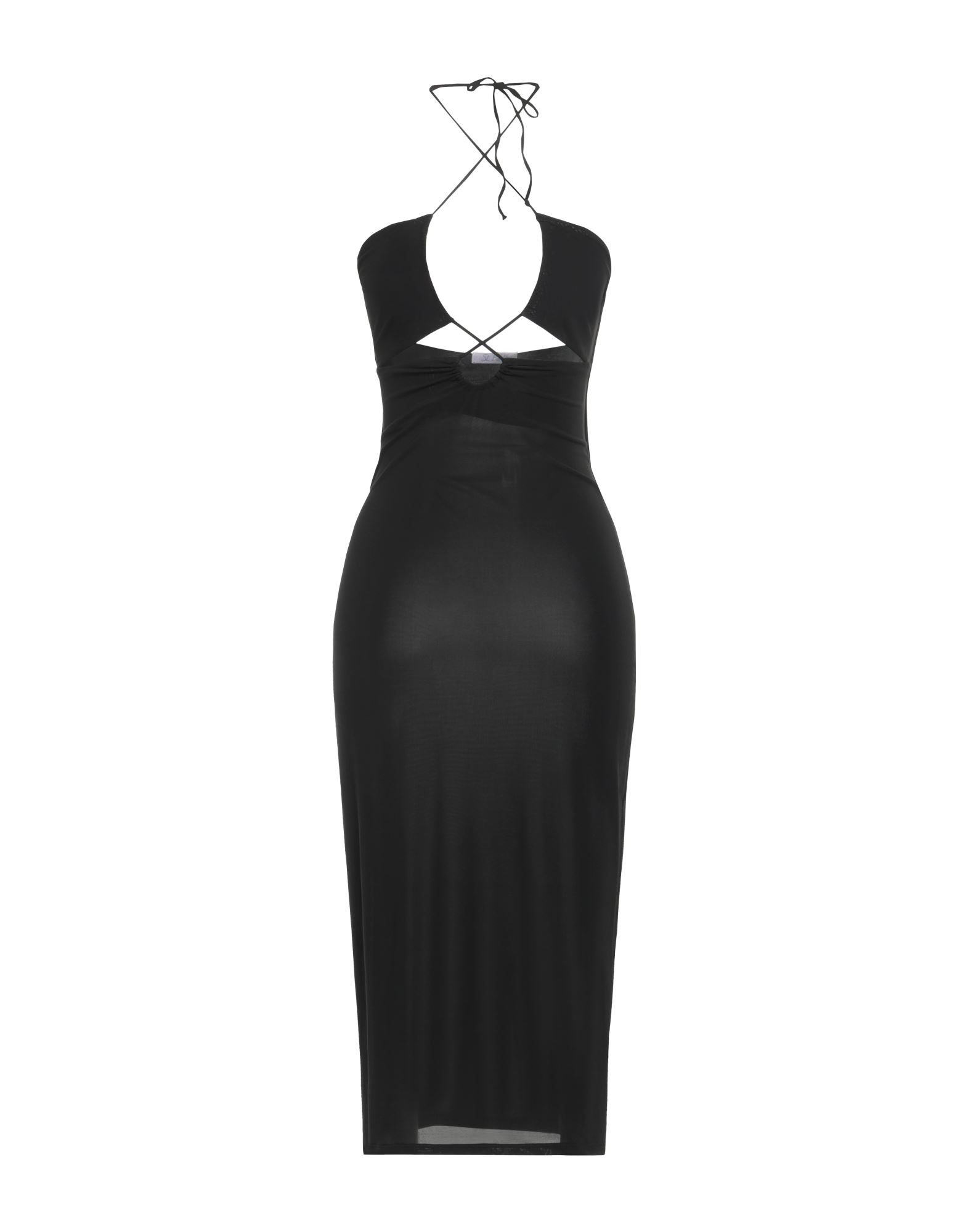 MC2 SAINT BARTH Midi-kleid Damen Schwarz MC2 SAINT BARTH Midi-kleid Damen Schwarz von MC2 SAINT BARTH