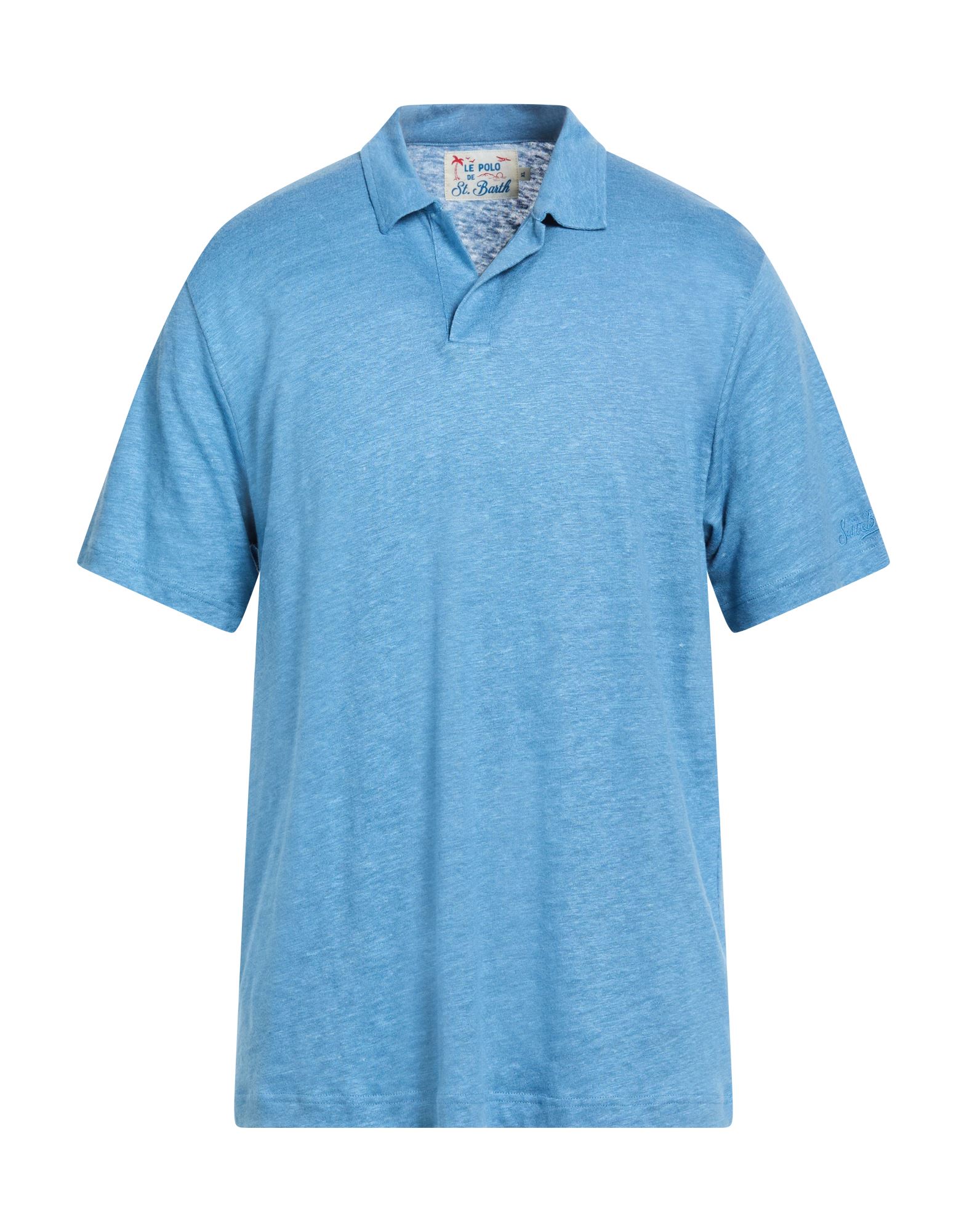 MC2 SAINT BARTH Poloshirt Herren Hellblau von MC2 SAINT BARTH